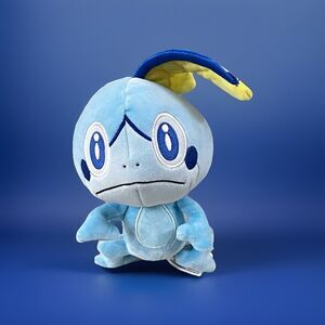 2022 Nintendo Game Freak SOBBLE 12" Plush Pokémon Embroidered Face Chameleon